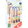 Boulier à compter, petit format, jeu en bois