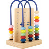 Boulier à compter, petit format, jeu en bois