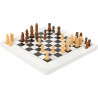 Jeu de Dames et échecs, jeux en bois 2 en 1