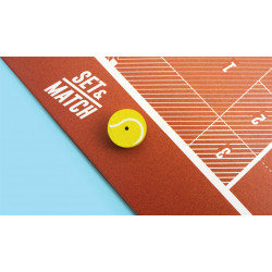 Set et Match : un jeu de pichenette sur un terrain de tennis