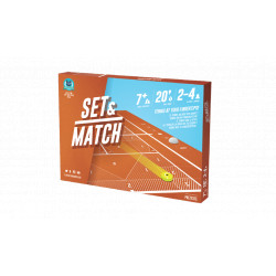 Set et Match : un jeu de pichenette sur un terrain de tennis