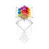 Cube Puzzler Pro, Smart Games : reconstituez ce cube à l’aide des 6 pièces de couleur constituées de billes assemblées