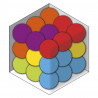 Cube Puzzler Pro, Smart Games : reconstituez ce cube à l’aide des 6 pièces de couleur constituées de billes assemblées
