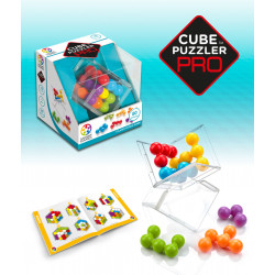 Cube Puzzler Pro, Smart Games : reconstituez ce cube à l’aide des 6 pièces de couleur constituées de billes assemblées