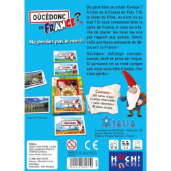 Oucédonc en France, Huch : classez les cartes Lieu selon leur position géographique,