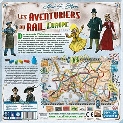 Les Aventuriers du Rail, version Europe, Days of Wonders