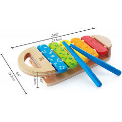 Xylophone arc-en-ciel, jouet en bois Hape