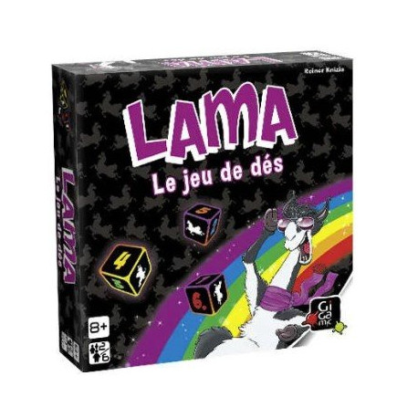 Lama, jeu de dés, Gigamic