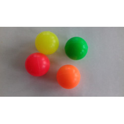 Balle super rebondissante 36 mm, pêche à la ligne, kermesse