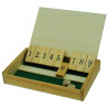 Shut the Box en bois, mini, Hot Sports