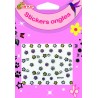 Stickers ongles, 60 stickers par planche