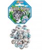 Billes tigre blanc + calot (x20)