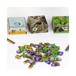 Crétincé, Wizards, Atalia : Le jeu de placement d'ouvriers qui oublient leur mission