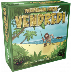 Vendredi, 2F Spiele  : votre nom est Vendredi et vous habitez une île déserte