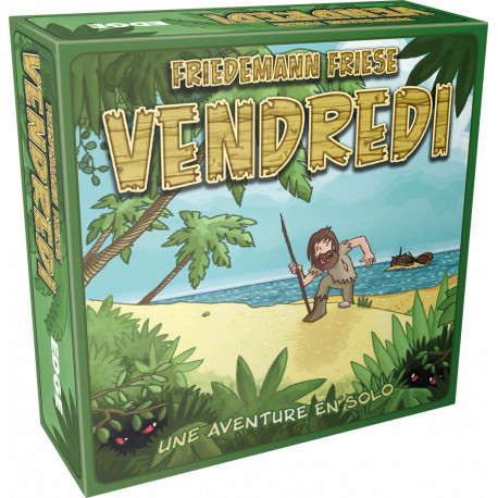 Vendredi, 2F Spiele  : votre nom est Vendredi et vous habitez une île déserte