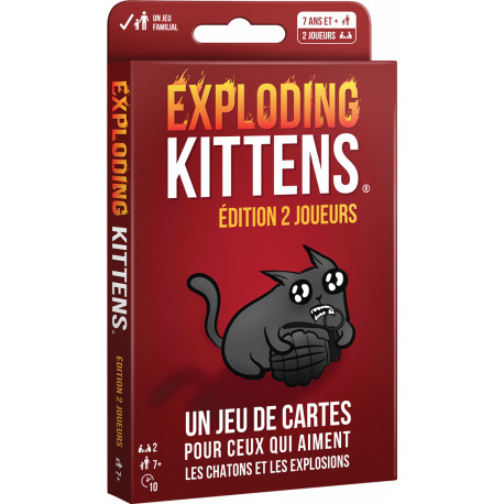 Exploding Kitten, 2 joueurs