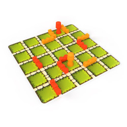 Muraya, Arborel : stratégie, constitué de pièces en bois, tentez d'immobiliser le Soldat adverse