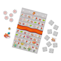 Dra’Go, Auzou : Retournez les tuiles pour retrouver les bons symboles et être le premier à atteindre le trésor !