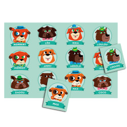 Détectives, Auzou : pose les bonnes questions pour retrouver le personnage secret de ton adversaire