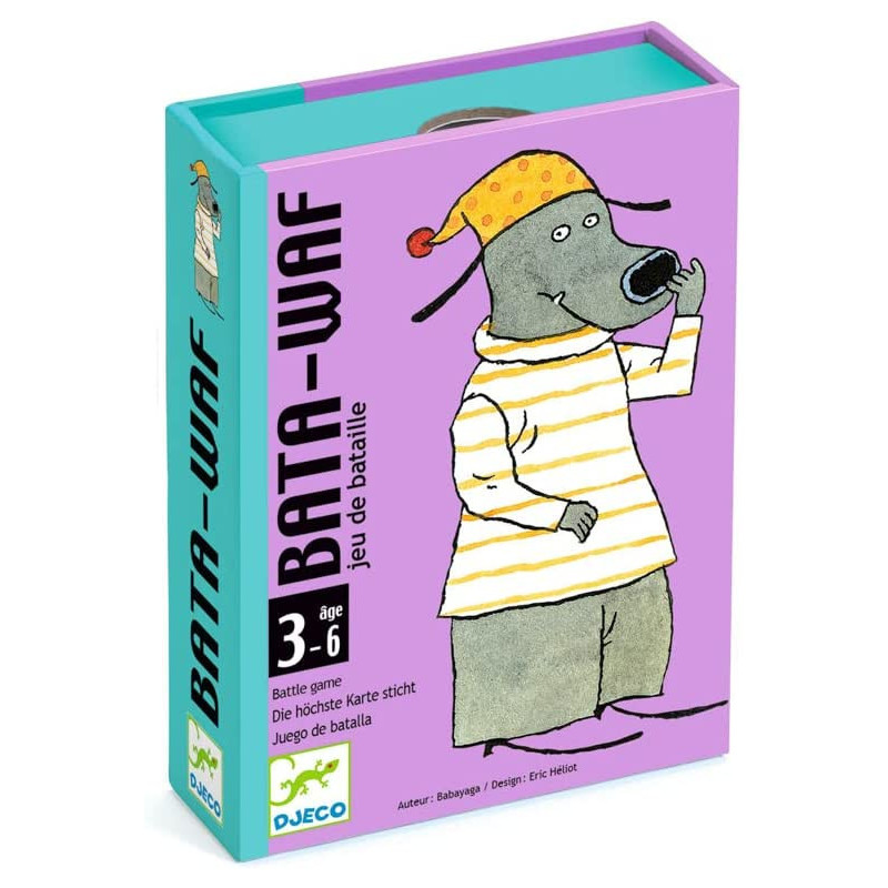 Bata-Waf, Djeco : Bata-Waf, Djeco : un premier jeu de bataille pour les plus petits