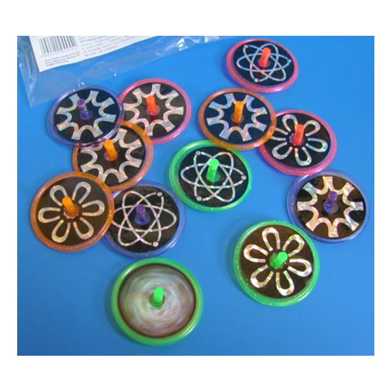 Toupie laser 4 cm de diamètre (x12)