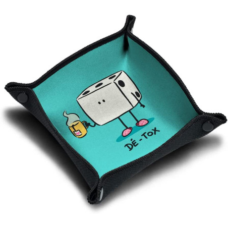 Piste de dés, modèle Dé Tox, Immersion 21x21 cm