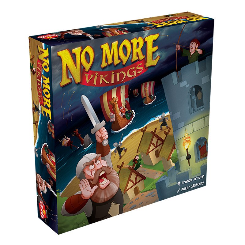 No More Vikings, Goliath : Construisez et renforcez votre village avant que les vikings ne débarquent !