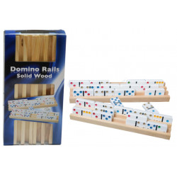 Set de barres en bois 4 pour Dominos