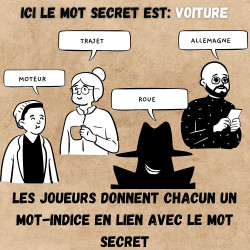 L'imposteur, Oh Happy Games : un jeu d'association de mots, de bluff et de suspicion