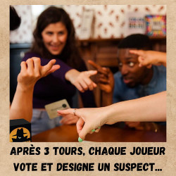 L'imposteur, Oh Happy Games : un jeu d'association de mots, de bluff et de suspicion