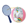 Raquette Ballon Licorne, 20 cm de diamètre