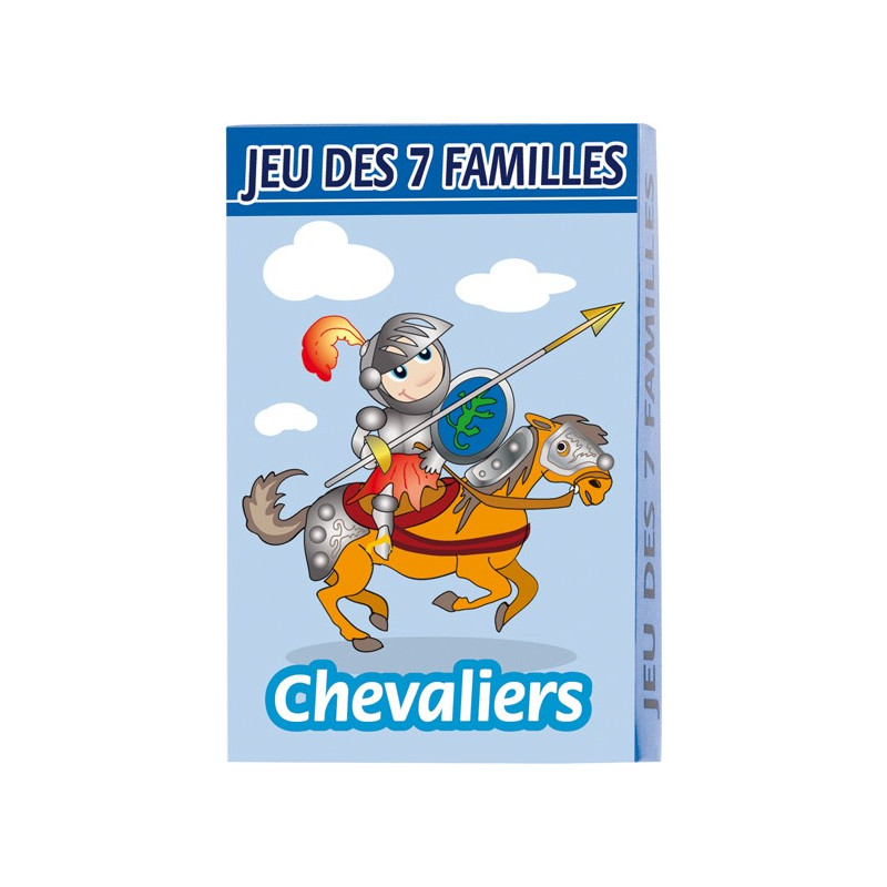 Jeu de 7 familles, conte et histoire, chevaliers