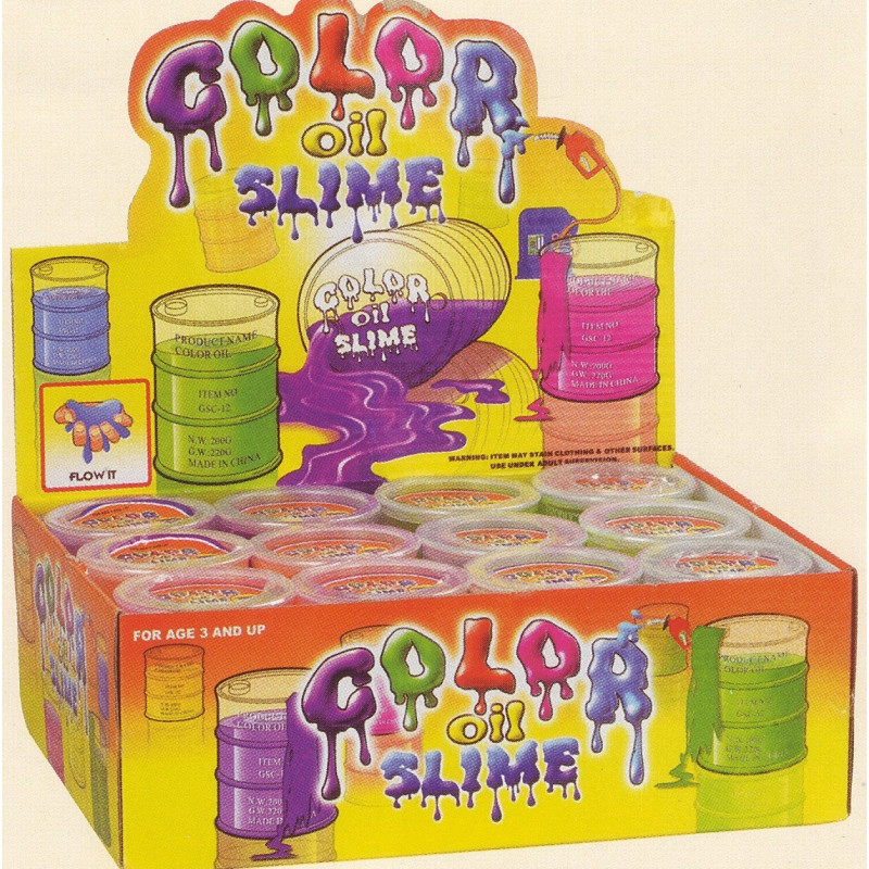Baril Slime, 1 pot de pâte visqueuse