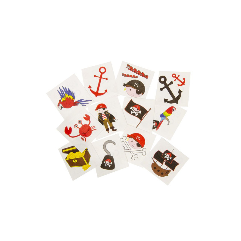 Tatouage Pirate (12 Tatouages)