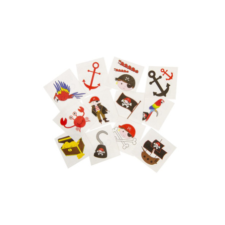 Tatouage Pirate (12 Tatouages)