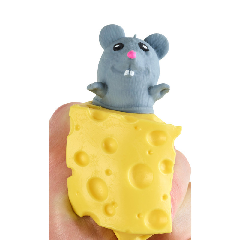 Souris Puff, souris fromage surprise : appuyez dessus, vous serez surpris de ce qu'il va sortir !
