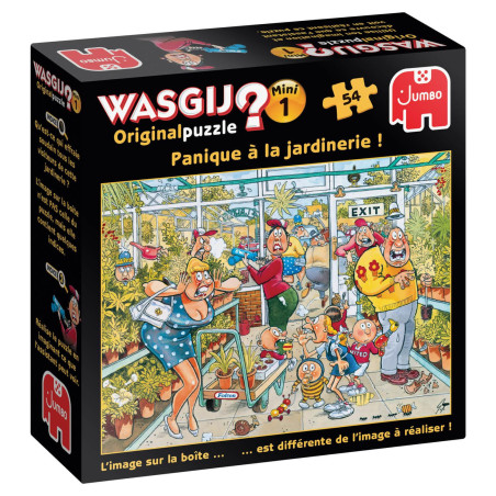 Puzzle Wasgij ! 54 pcs : Panique à la Jardinerie