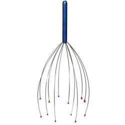 Masseur de tête, 23 cm de longueur, relaxation et massage