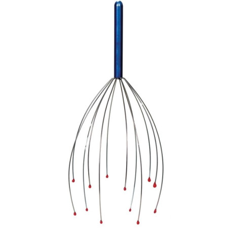 Masseur de tête, 23 cm de longueur, relaxation et massage