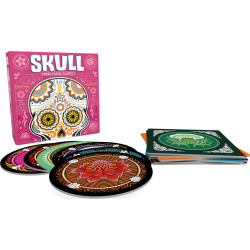 Skull, Space Cowboys : un grand classique des jeux de bluff et de prise de risque, avec des règles remaniées et augmentées